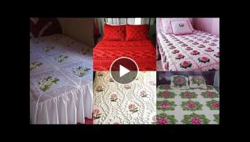 Most demanding unique elegent & trendy crochet bedsheet pattern //crochet patern for bedsheets