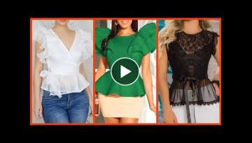 Most lovely beautiful trending women vintages designer style tunic blouse and top