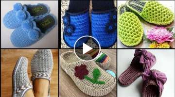 Most Creative & Trendy Handmade Crochet Sandal Shoes Designs Collection