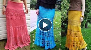 Popular Fashion Designers Free Crochet Patterns Crochet Skirts For Women 2023