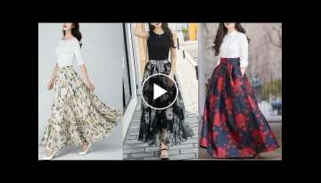 Latest Shirt With Long Skirt Outfits 2021 | Casual Skirts Designs | Latest Fashion Design | LFD