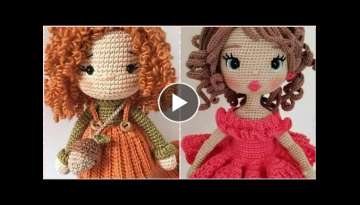 Crochet these Adorable Amigurumi Dolls design and ideas