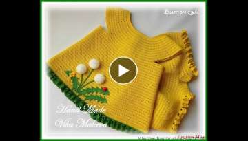 #Crochet Baby dress| For #Free |Crochet Patterns| 535