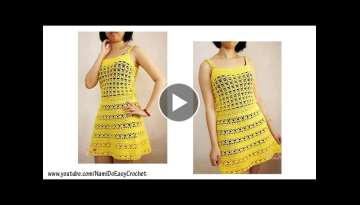 Easy Crochet for Summer: Crochet Dress #07 (part 2)