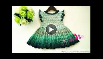 Crochet Patterns| Free |crochet baby dress| 2669