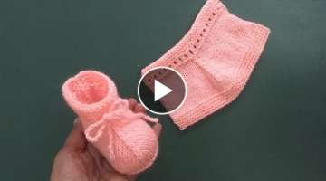 Easy Knitting Woolen Baby Shoes , Booties , socks , slippers