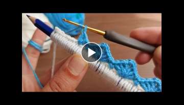 Super Easy Crochet Knitting - Tığ İşi Örgü Modeline Bayılacaksınız