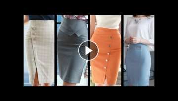 professional Office wear pencil skirt styles and ideas for girls (2020).