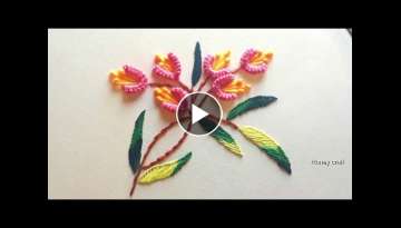 Amazing Hand Embroidery Design | Brazilian Embroidery