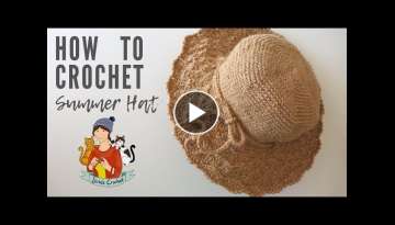 Crochet Summer Hat For Beginners