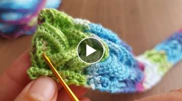Super Easy Crochet Knitting ???? Tığ İşi Şahanee Örgü Modeli