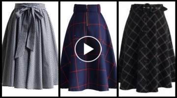 Most beautiful trending Retro vintage midi skirts designs for ladies 2021