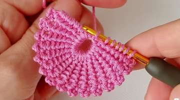 Süper Easy Tunisian Knitting krochet örgü modeli Tunus işi bandana örgü modeli saç bandı