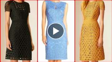 40+ Striking Free Crochet bodycon and sheath Dresses Pattern Ideas For This Year! - Daily Crochet...