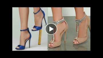 Ravishing formal peep toe high heels party wear sandals for ladies #2020