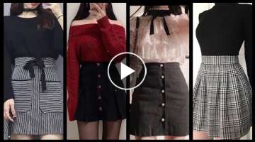 Latest 2021 Mini Skirts For Girls | Stylish Short Skirt