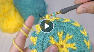 Super Easy Crochet Braided Muhteşem Tığ İşi Örgü Bardak Altlığı ☕????☕how to croche...