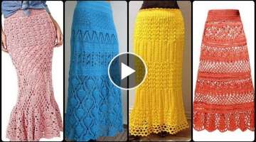 Fabolous designer crochet skirts designs and ideas#short
