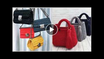 Best Crochet bags images in 2020 | Crochet HandBags | Knitted Bags | Crochet Shoulder Bags