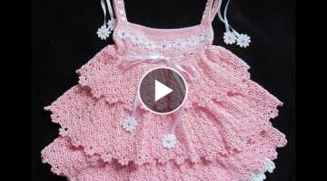 Crochet Patterns| for |crochet baby dress| 2990