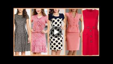 Most tranding 2019 daily work wear bodycone dresses casual wear dress designs collection 2019