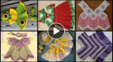 Stylish Crochet Baby Frocks Collection/Crochet Baby Frocks Designs