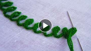 Basic Hand Embroidery Stitches; Step by Step Tutorial; Part 15