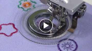 How To Use the Flower Stitch Foot