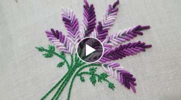 Hand Embroidery: Brazilian Embroidery /Bullion Knot Embroidery Bunch