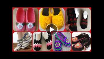 Latest stylish crochet shoes end sucks beautiful collection