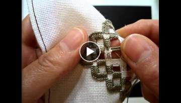 Hardanger Embroidery, Lesson 9, Woven Bars