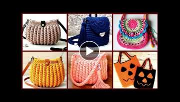Creative type of crochet bag designs for women