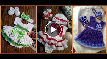 Crochet Baby Dress #[Baby Frock]=Crochet Clothing Fashion Trends #Sam