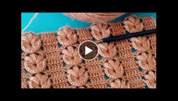 NEW DESIGN ❗Beautiful and easy Crochet knitting pattern ???? crochet stitch