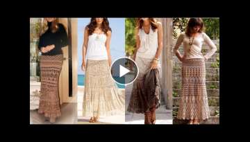 Extremely Beautiful And Classy Crochet Maxi Skirt Patterns And Ideas 2020