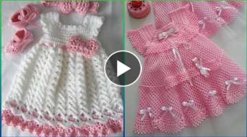 Beautiful Latest Styles Of Baby Girl's Casual Wear Crochet Summer Dresses Styles And Patterns