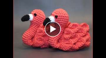 Crochet Tutorial: Flamingo Feet Baby Booties