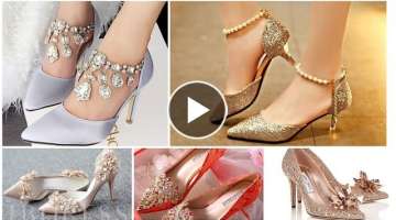 most beautiful high heel formal shoes collection for ladies 2020// beautiful pencil heel shoes