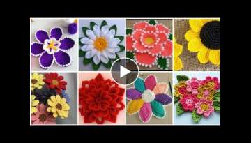 very very attractive crochet flower designs and decorative flowers designs ideas gorgeous collect...