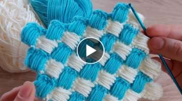Komşum bu modelden battaniye yaptı tığ işi kolay örgü battaniye yapımı crochet easy knit...