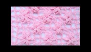 Jasmine flower crochet stitch ( intermediate)