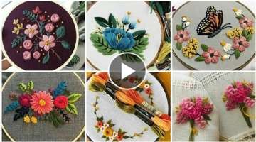 Hand Embroidery Brazilian Embroidery Flowers Designs Ideas 2021 / Heavenly Handmade Creations