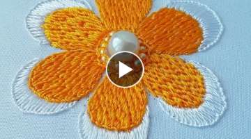 Mexican flower | Easy Stitches | Hand Embroidery