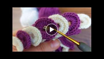 Super Easy Crochet Knitting - Tığ İşi Çok Gösterişli Şahane Örgü Modeli