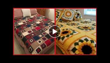 New Crochet Bedsheets Patterns Ideas //Crochet Designs Patterns For Bedsheets