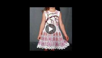 Crochet Patterns| free |crochet baby dress| 3775