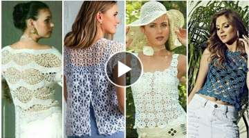Latest and stylish crochet bolero lacc flower pattern top blouse/boho fashion glamrious top blous...