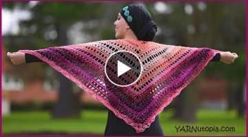 How to Crochet a Summer Shawl
