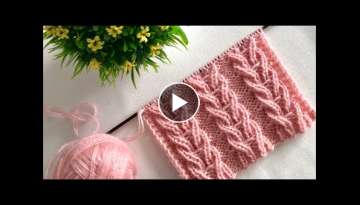 Kalbim ellerinde örgü modeli yapılışı / Knitting Patterns / Yelek Modelleri