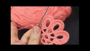 Süper kolay tığ işi örgü model & Very easy crochet knitting model